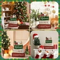 thumbnail image 5 of Vintage Christmas Tiered Tray Set, Festive Table Decor That Adds Charm to Holiday Spaces, Versatile Display Stand for Small Ornaments and Gifts, Perfect for Home and Party Decor, E, 1pcs, 5 of 6