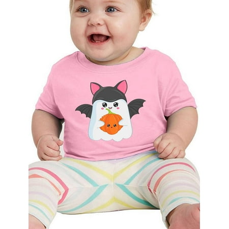 

Cute Ghost Bat Hat T-Shirt Infant -Image by Shutterstock 12 Months