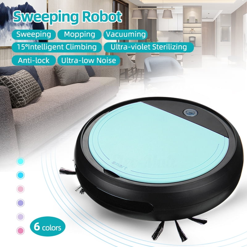 Home Auto Sweeping Robot Vacuum Cleaner 3200Pa Strong Suction Dry Cleaning Robot 
