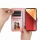 thumbnail image 5 of Funda tipo cartera GANGXUN para Xiaomi Poco M6 Pro 4G , diseño girasol, cuero PU, soporte, cierre magnético, tarjetero, 5 of 5