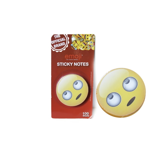 Worried Emoji Sticky Notes 100 sheets