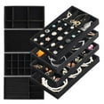 thumbnail image 2 of Jewelry Drawer Organizer, 8 Set of Stackable Velvet Organizer Tray, Drawer Inserts for Jewelry Organization, Showcase and Safely Store Your Collection with Elegance and Sophistication, 2 of 2