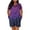 Bat, variant on Yuyamidu Starry Sky V Neck Dress for Women Casual Knee Length Dresses Summer Fall Dress Size 3XL Fashion Beach Dresses V Neck Elegant Dress with Pockets