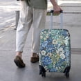 thumbnail image 3 of Pioneer Flower Floral Print Pattern Luggage Cover Fashion Suitcase Cover Baggage Covers Fit 25-28 Inch Luggage (Go Travel), 3 of 5