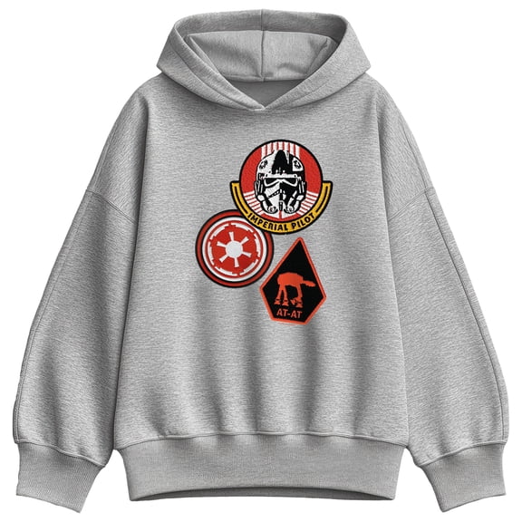 Star Wars - Imperial Pilot Women's Oversized Fleece Hoodie Sweatshirt