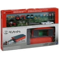 thumbnail image 2 of Kubota® Construction Equipment Vehicles & Shed Toy Set 19 pc Box, 2 of 4
