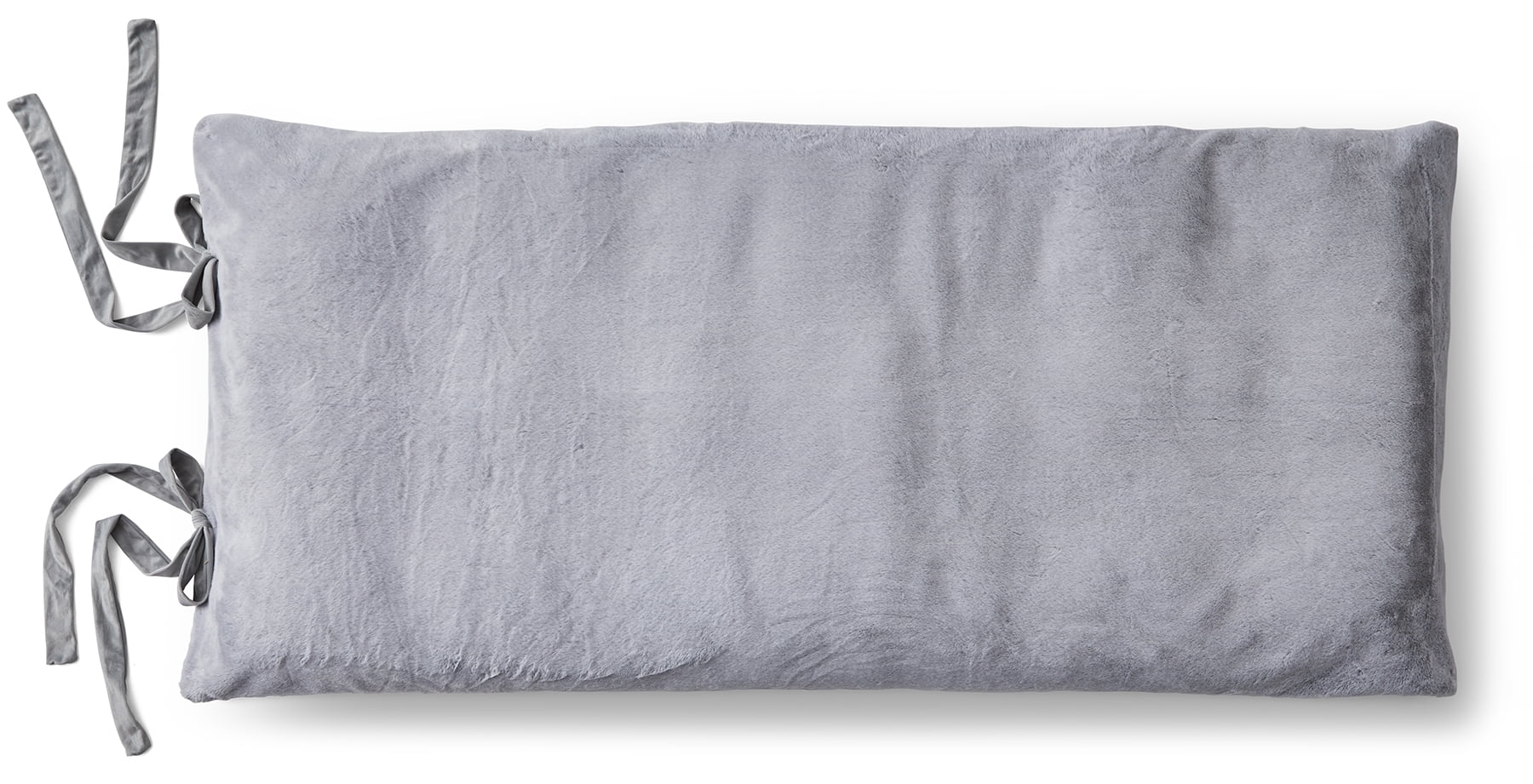 Better Homes & Gardens 75" x 33" Traditional Gray Polyester Floor Pillow