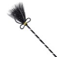 thumbnail image 2 of Halloween Witch Broomstick Prop, Decorative Broom With Gold Buckle Accent For Costume Party Photo Prop Porch Door Wall Shelf And Halloween Display, 2 of 4