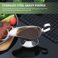 thumbnail image 2 of Stainless Steel Gravy Boat Set with Ladle for Sauces and Dressings, 2 of 6