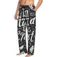 thumbnail image 6 of Xecao In Pizza We Crust Art Print Men's Straight Lounge Pajama Pants - The Ultimate in Comfortable Sleepwear-, 6 of 6