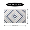 thumbnail image 2 of Alfombras decorativas para baño, alfombra de microfibra absorbente con respaldo antideslizante, alfombra de felpa suave para secado rápido, felpa de lujo, fácil de limpiar, lavable a máquina (20" x, 2 of 6
