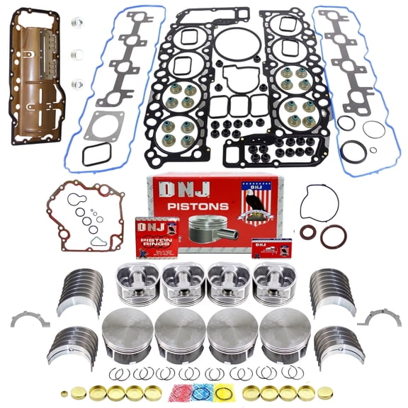 DNJ EK1100A Engine Rebuild Kit Fits Cars & Trucks 1999-2003 Dodge Jeep Dakota Durango Grand Cherokee Ram 1500 4.7L SOHC V8 16V 285cid 287cid VIN N
