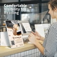 thumbnail image 6 of NIUBEE Acrylic Sign Holder Acrylic Frames 8.5x11, Clear Plastic Sign Holder Standing Frame, Flyer Document Holder Paper Display Stand for Office, Home, Store, Restaurant,6Pcs, 6 of 9