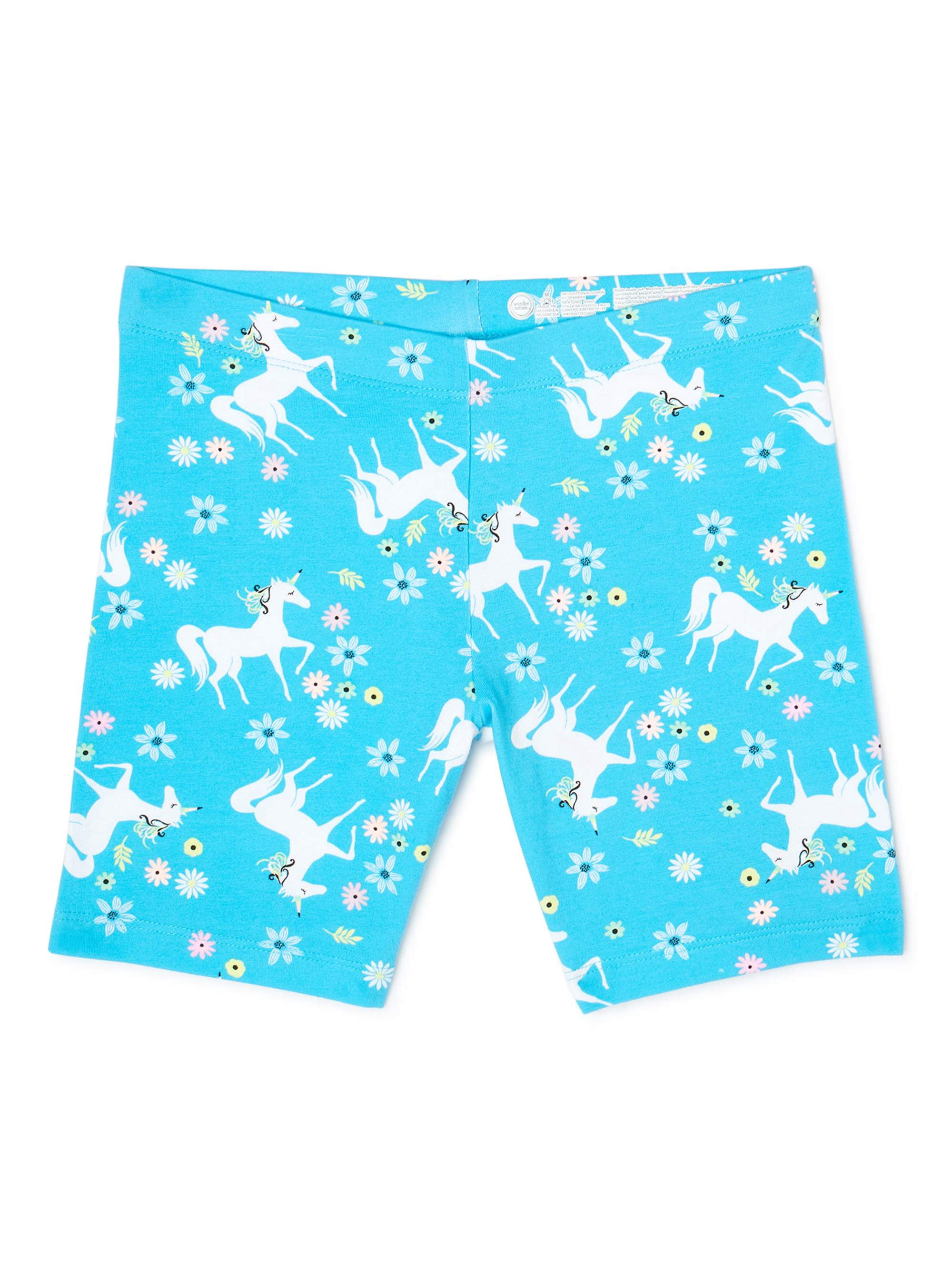 Wonder Nation Girls Denim Shorts, Sizes 4-18 & Plus