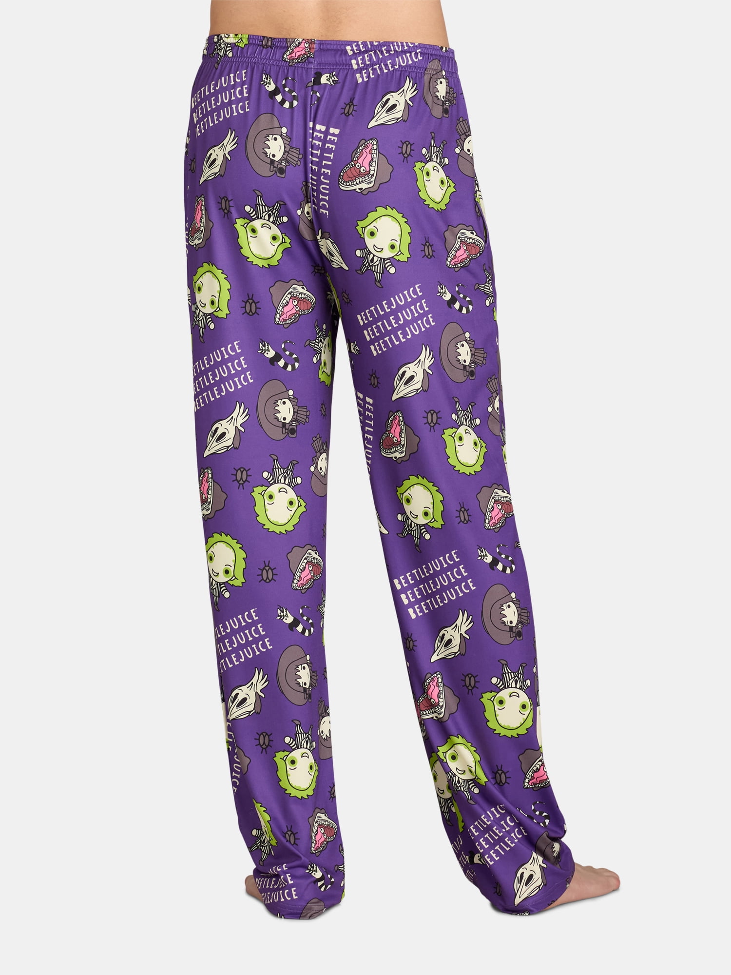 Beetlejuice Men's and Big Men’s Print Pajama Pants, Sizes S-2XL