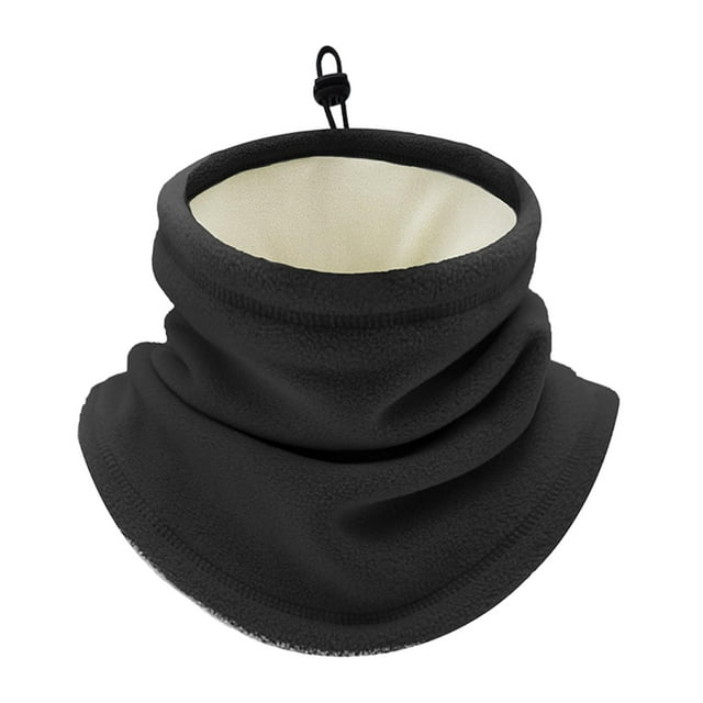 MERIGLARE Chauffe-Nuque d'Hiver Cadeaux Doux pour Course Planche à Neige Sports Extérieurs Noir