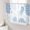 Navy Blue, variant on Sheer Curtains 45 Inch Length 2 Panels Set for Kitchen, Navy Blue Coastal Semi Sheer Curtains for Windows, Coral Jellyfish Nautical Voile Window Treatments Rod Pocket Curtain