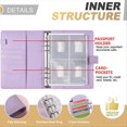 thumbnail image 2 of 100 Envelopes A5 Money Saving Budget Binder Black, 2 of 5