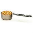 thumbnail image 2 of Stainless Steel Silver One-quarter Cup Measure 6.125x2.125x1.125, 2 of 2