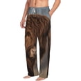 thumbnail image 5 of Cauagu Yak Mens Pajama Pants Sleep & Lounge Pants,PJ Bottoms with Pockets-X-Large, 5 of 7