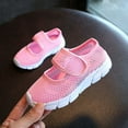 thumbnail image 2 of 2-11Y Toddler Girls Casual Mesh Athletic Shoes Trainers Kids Breathable Slip-on Sports Shoes, 2 of 7