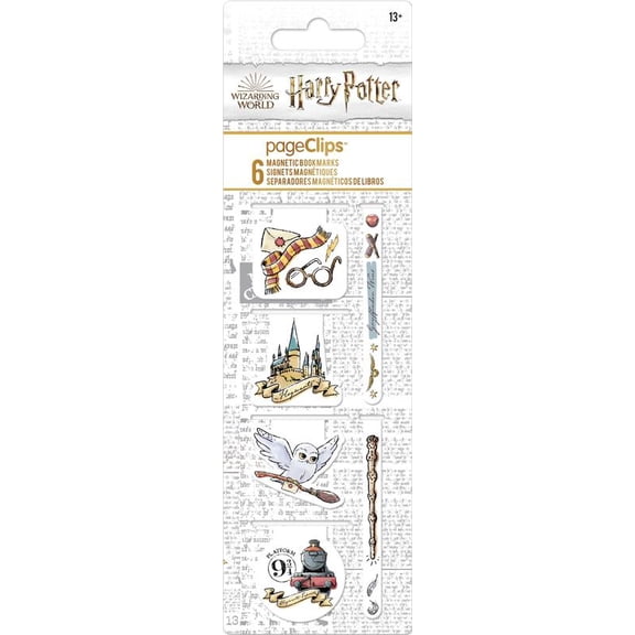 Harry Potter 813806 Harry Potter Magnet Page Clip Bookmarks