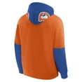 thumbnail image 7 of Men's Fanatics Orange Denver Broncos Helmet Retro Pullover Hoodie, 7 of 7
