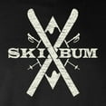 thumbnail image 3 of CafePress - Vintage Ski Bum Long Sleeve Dark T Shirt - Long Sleeve Dark T-Shirt, 3 of 4