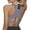 Grey, variant on Women's Tanks Support Sports Top for Women Breathable Stretch Knit Wirefree Comfort Yoga Gym Fitness Vest Everyday Schooling Blue S