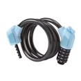 thumbnail image 1 of Candado de cable para bicicleta con código de 5 dígitos, accesorio de seguridad para candado de bicicleta, práctico Azul, 1 of 9