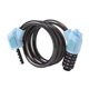 thumbnail image 1 of Candado de cable para bicicleta con contraseña a voluntad, accesorios de regalo, candado de cable con combinación Azul, 1 of 9