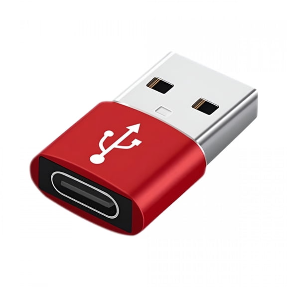 GJX USB C Female to USB Male Adapter, Type C to USB A Charger Cable Adapter, Support Charging & Transmission