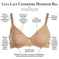 thumbnail image 6 of Lena Lace Seamless Ultra Comfort Minimizer Bra, 6 of 7