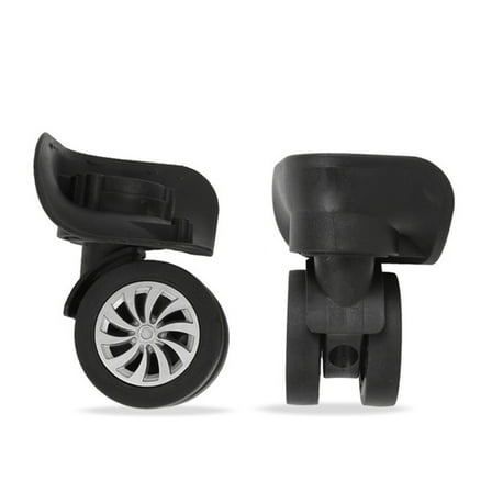 8 x Luggage Replacement Wheels-Black