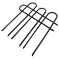 thumbnail image 1 of CIMAXIC 4pcs Steel Ground Stakes for Landscape Stakes for General Users, 1 of 8