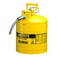 thumbnail image 4 of Justrite 7250220, 5 Gallon Emergency Fuel Container Type II AccuFlow Yellow, 4 of 5