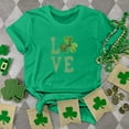 thumbnail image 1 of T-shirt de la Saint-Patrick pour Femme, Mode, Col Rond, Imprimé, Manches Courtes, T-shirt Décontracté Ample, Hauts, T-Shirts de la Saint-Patrick pour Femmes, 1 of 6
