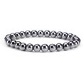 thumbnail image 1 of GHSDFBB | Small, Medium, Large Sizes | Gemstone Beaded Stretch Bracelet | 6mm Round Beads, 1 of 6