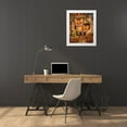 thumbnail image 3 of Strubel, Klaus 20x24 White Modern Wood Framed Museum Art Print Titled - Fox Cubs, 3 of 4