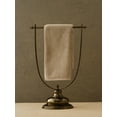 thumbnail image 2 of Bronze Towel Holder &ndash; Handmade Brass and Bronze Towel Holder, 2 of 2