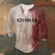 thumbnail image 4 of Playeras Interiores Para Hombre, Camiseta De Manga Corta Con Botones Básicos Antiguos De Verano Para Hombre, 4 of 4