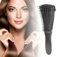 Detangling Brush Hair Detangler Scalp Comb Wet/Dry Tool Salon Curly Hair\ L2Y9