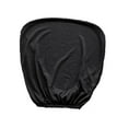 thumbnail image 6 of deevoka 2xComputer Chair Back Slipcovers Washable Desk Chair Back Cover for Study Room Black, 6 of 9
