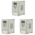 thumbnail image 1 of 3X 2.2KW 3HP 220V Variable Frequency Drive Inverter CNC VFD VSD Single to 3 Phase, 1 of 6