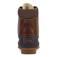 thumbnail image 2 of TOMMY HILFIGER Mens Brown Color Block Cushioned Collar Waterproof Padded Colins 2 Round Toe Lace-Up Duck Boots 9, 2 of 4