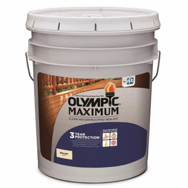 PPG Glidden 57500A05 Maximum Exterior Alkyd Naturaltone Paint Clear
