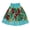 Blue, variant on Hawaiian Kids Pa'u Hula Skirt, For 4-7 Years Old Girls Hawaii Dance Skirts