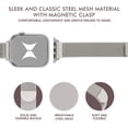 thumbnail image 6 of Xtreme Stainless Steel Magnetic Mesh Smart Watch Band for Apple, Samsung and Garmin, 2 Pack, 6 of 13