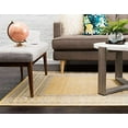 thumbnail image 4 of Unique Loom 3129581 5 8 feet (5' x 8') Tribeca Area Rug, 5 x 8, Yellow/Beige, 4 of 5