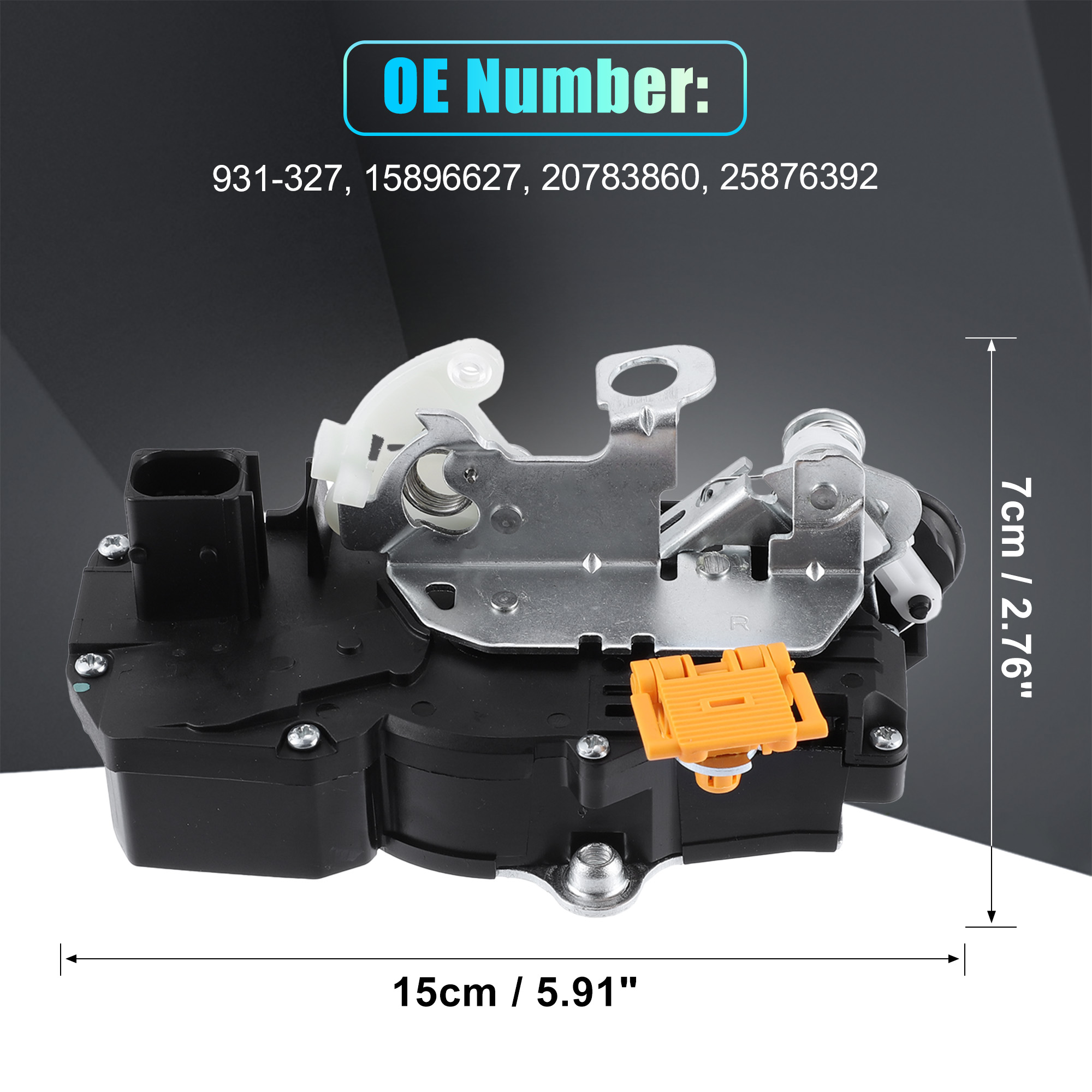 Power Door Lock Actuator Motor Rear Right Side for Chevy 931-327 